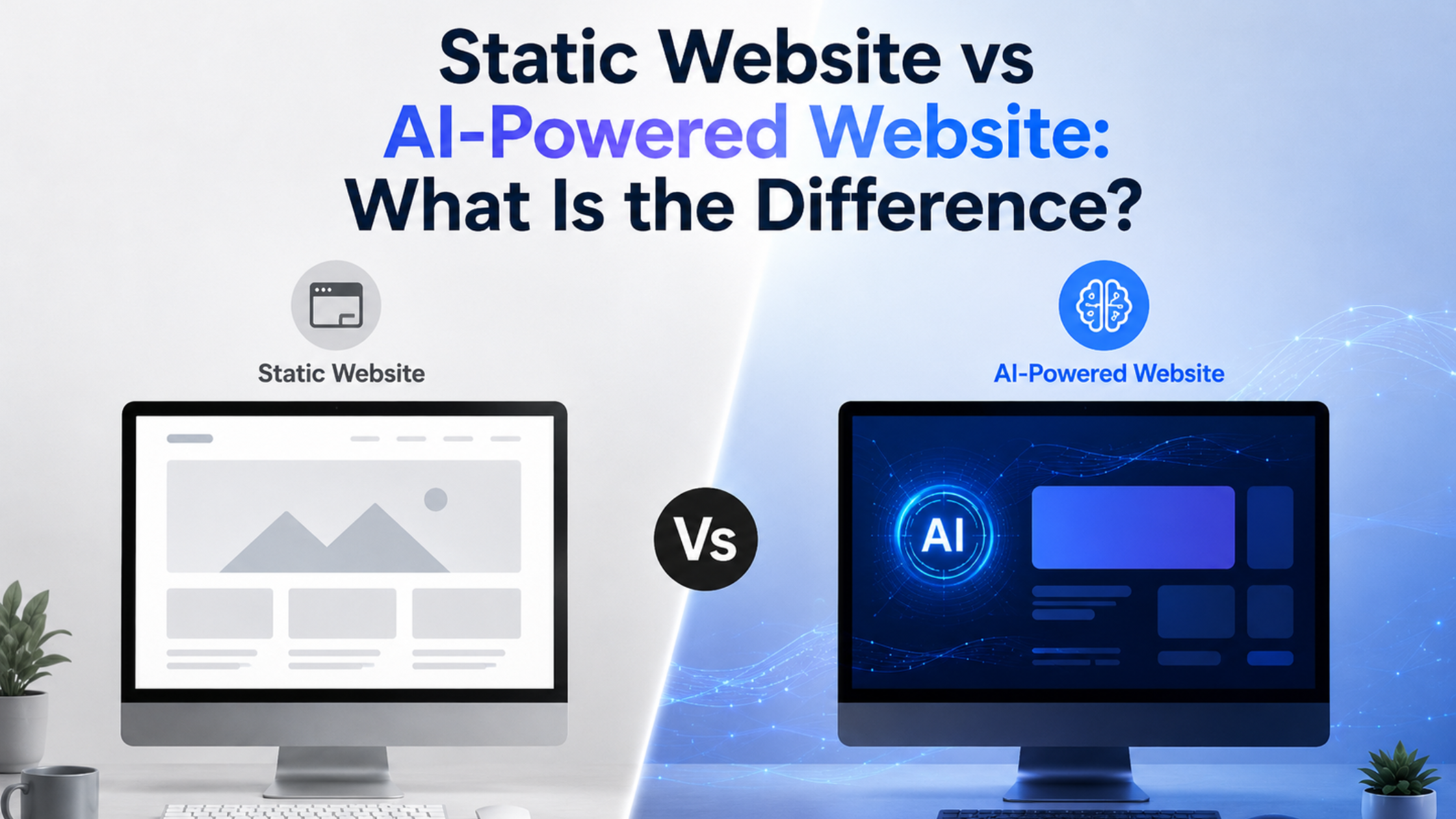 Static Website vs AI-Powered Website: What Is the Difference?