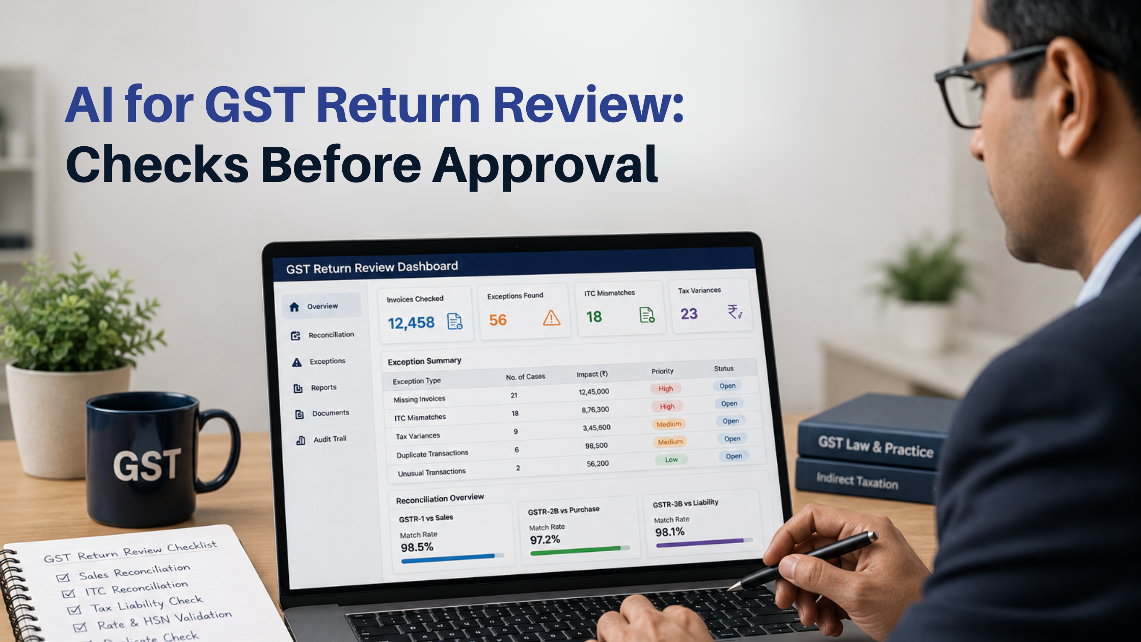 AI for GST Return Review: Checks Before Approval